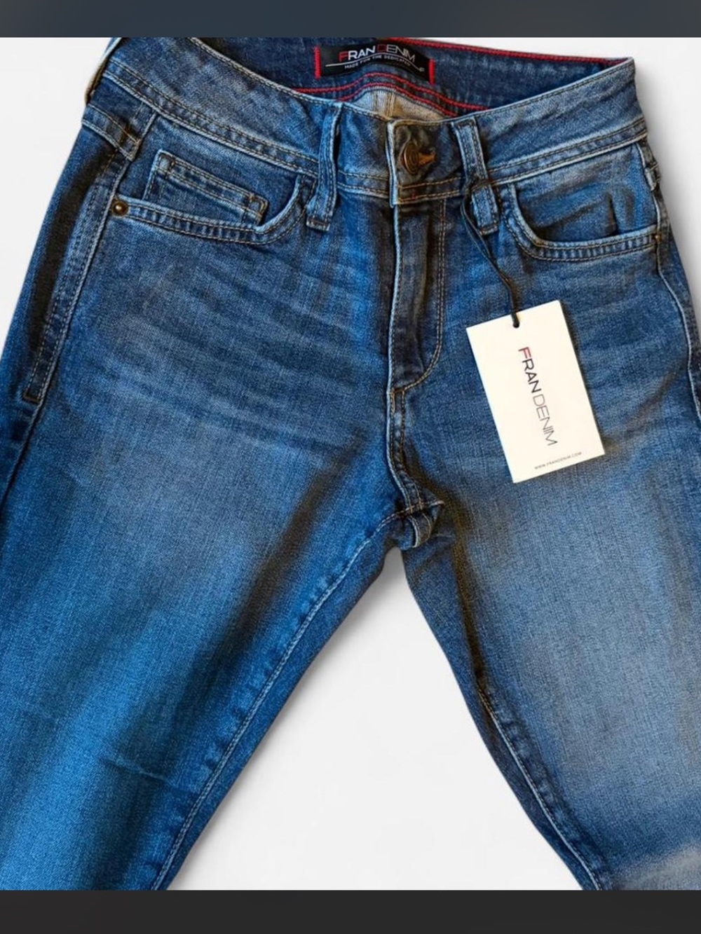 NWT Fran Denim "Sarah" Athletic Fit denim size 24